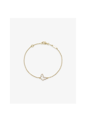 Van Cleef & Arpels Sweet Alhambra Gold and Mother-Of-Pearl Bracelet