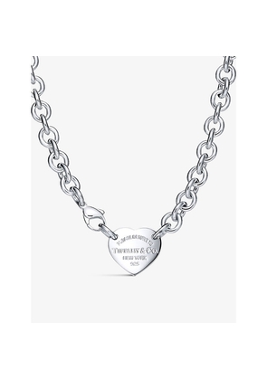 Tiffany & Co Return To Tiffany Charm Sterling-Silver Choker Necklace