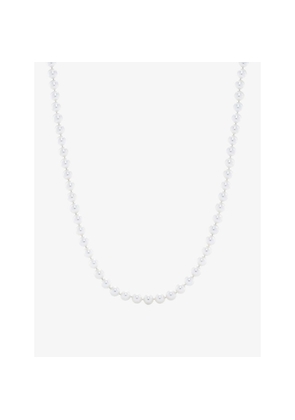 Tiffany & Co Tiffany Essential Pearls 18ct White-Gold and Pearl Necklace
