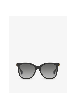 Gucci Gg1071S Square-Frame Acetate Sunglasses