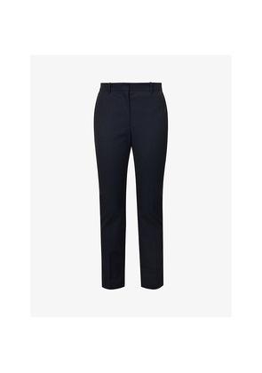 Womens Joseph Coleman Stretch-Gabardine Trousers