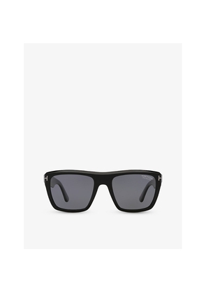 Womens Tom Ford Tr001778 Alberto Square-Frame Acetate Sunglasses