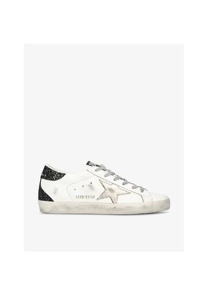 Womens Golden Goose Superstar 11538 Brand-Patch Leather Low-Top Trainers