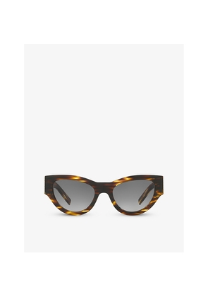 Womens Saint Laurent Slm94 Cat-Eye Frame Acetate Sunglasses