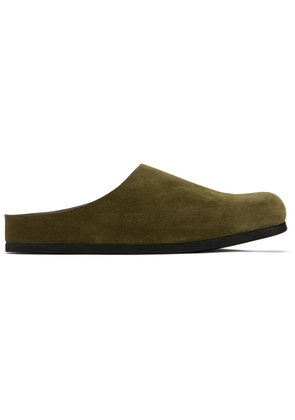 Common Projects Khaki Clog Slip-On Loafers