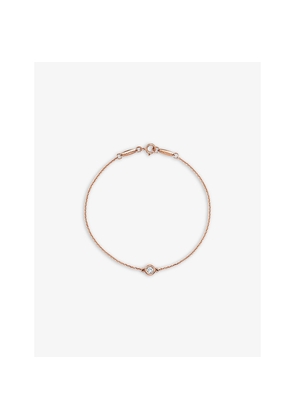 Tiffany & Co Elsa Peretti® Diamonds By The Yard® 18ct Rose-Gold and 0.1ct Diamond Bracelet