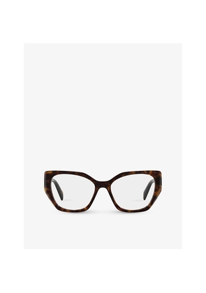 Womens Prada Pr 18Wv Square-Framed Acetate Glasses