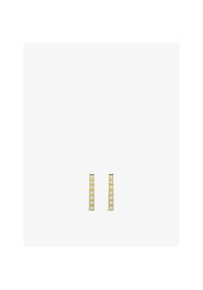 Chopard Ice Cube Pure 18-Carat Yellow-Gold and Diamond Earrings