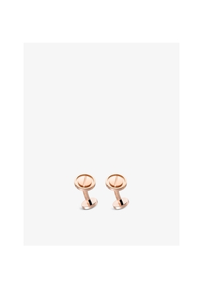 Mens Cartier Love 18ct Rose-Gold Cufflinks
