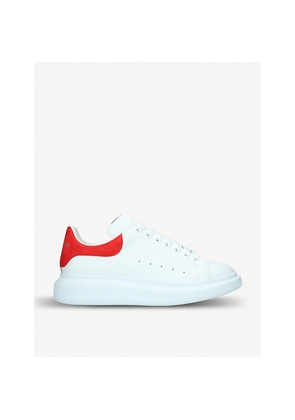 Mens Mcqueen Men's Show Leather Platform Trainers