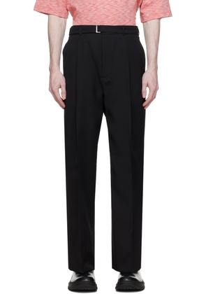 Lanvin Black Wide-Leg Trousers