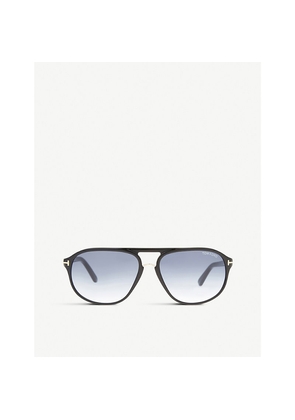 Mens Tom Ford Jacob Aviator Sunglasses