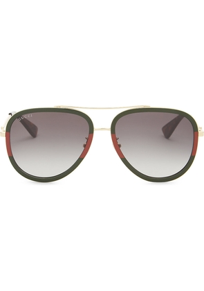 Womens Gucci Gg0062S Aviator Sunglasses