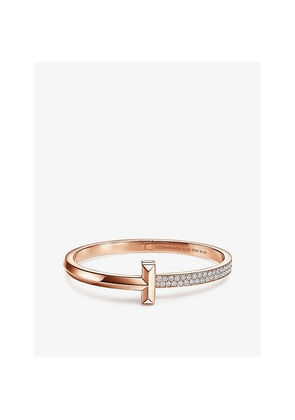 Tiffany & Co T1 18ct Rose Gold and Diamond Bracelet