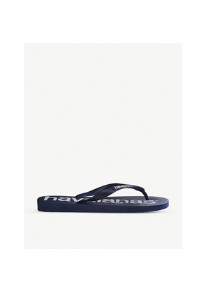 Womens Havaianas Top Logomania Rubber Flip-Flops