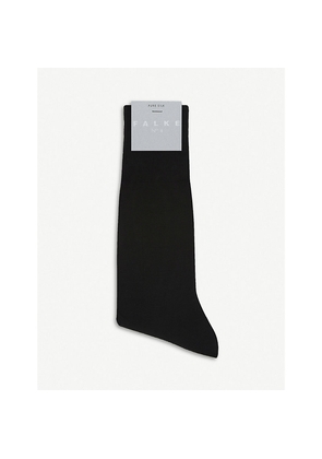 Mens Falke No.4 Silk-Blend Socks