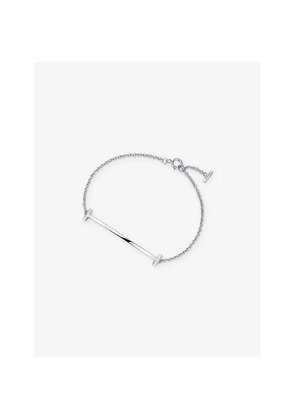 Mens Tiffany & Co Tiffany T Smile 18ct White-Gold Bracelet