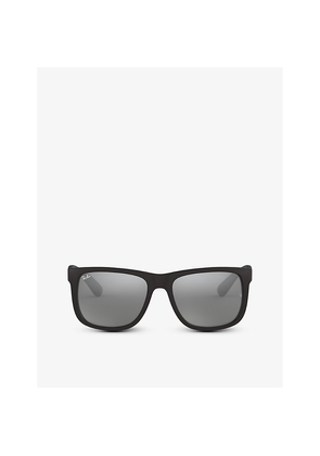 Ray-Ban Rb4165 Justin Rectangular Sunglasses