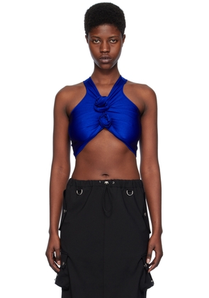 Coperni Blue Flower Top