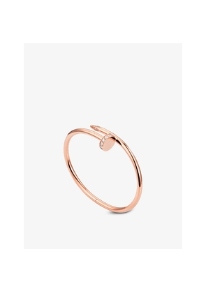 Cartier Juste Un Clou 18ct Rose-Gold and 0.58ct Brilliant-Cut Diamond Bracelet