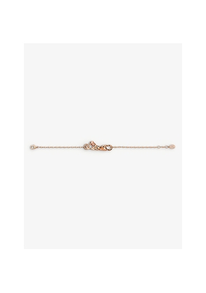 Panthère De Cartier 18ct Rose-Gold, Tsavorite Garnet and 0.07ct Diamond Bracelet