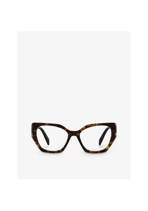 Womens Prada Pr 18Wv Square-Framed Acetate Glasses