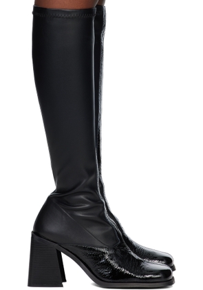 Justine Clenquet Black Chloë High Boots