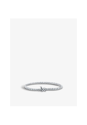 Tiffany & Co Victoria Line Platinum and Diamond Bracelet