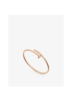 Cartier Juste Un Clou Small 18ct Rose Gold and 0.18ct Brilliant-Cut Diamond Bangle