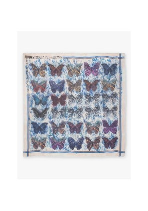 Womens Zadig&Voltaire Kerry Butterfly-Print Modal Scarf