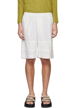Craig Green Beige Barrel Shorts