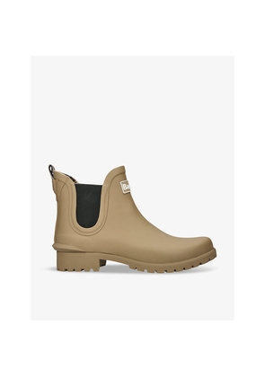 Womens Barbour Wilton Chelsea-Style Rubber Wellington Boots