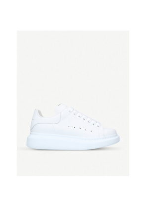 Womens Mcqueen Men's Show Leather Platform Trainers