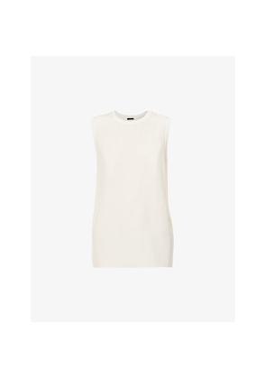 Womens Joseph Bley Sleeveless Silk Top