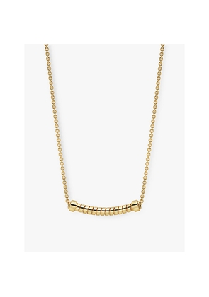 Bvlgari Tubogas 18ct Yellow-Gold Pendant Necklace