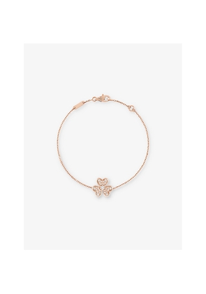 Van Cleef & Arpels Frivole Mini 18ct Rose-Gold and 0.22ct Brilliant-Cut Diamond Bracelet