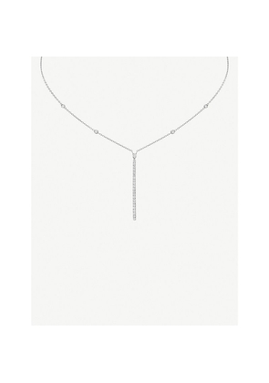 Messika Gatsby 18ct White-Gold and Diamond Necklace