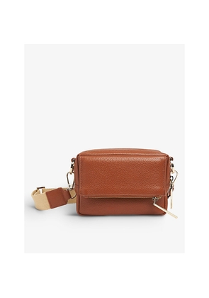 Womens Whistles Bibi Leather Cross-Body Bag