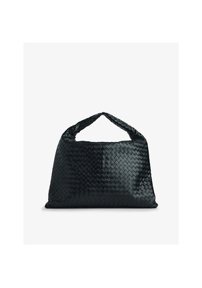 Womens Bottega Veneta Hop Large Leather Shoulder Bag