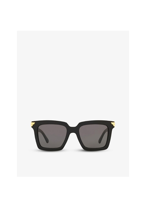 Womens Bottega Veneta Bv1005S Square-Framed Acetate Sunglasses