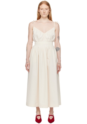 Le Petit Trou Off-White Sarah Maxi Dress