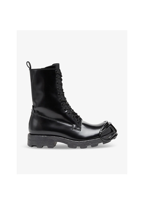 Mens Diesel D-Hammer BT D Toe-Guard Leather Boots