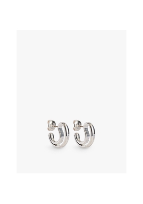 Womens Bottega Veneta Drop Gold Plated Earrings