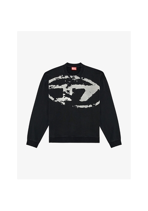 Mens Diesel S-Boxt-N5 Cotton Sweatshirt