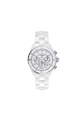 Chanel H2009 J12 Chronograph Ceramic, Stainless-Steel and 0.07ct Diamond Automatic Watch