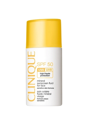 Clinique SPF50 Mineral Sunscreen Fluid For Face 30ml