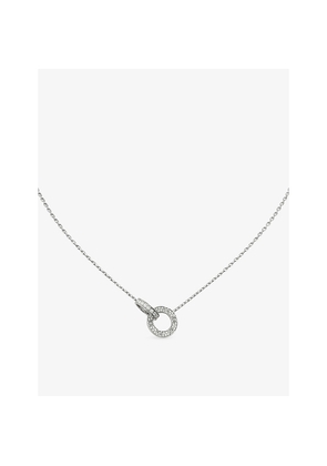Cartier Love 18ct White-Gold and 0.30ct Diamond Necklace
