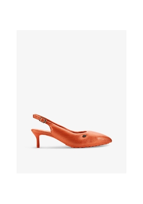 Womens Clarks X Martine Rose Martine Rose x Clarks Sling 1 Padded Heeled Leather Courts