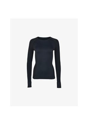 Womens Sweaty Betty Athlete Seamless Workout Stretch-Jersey Top