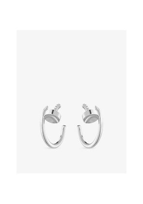 Cartier Juste Un Clou 18ct White-Gold Earrings